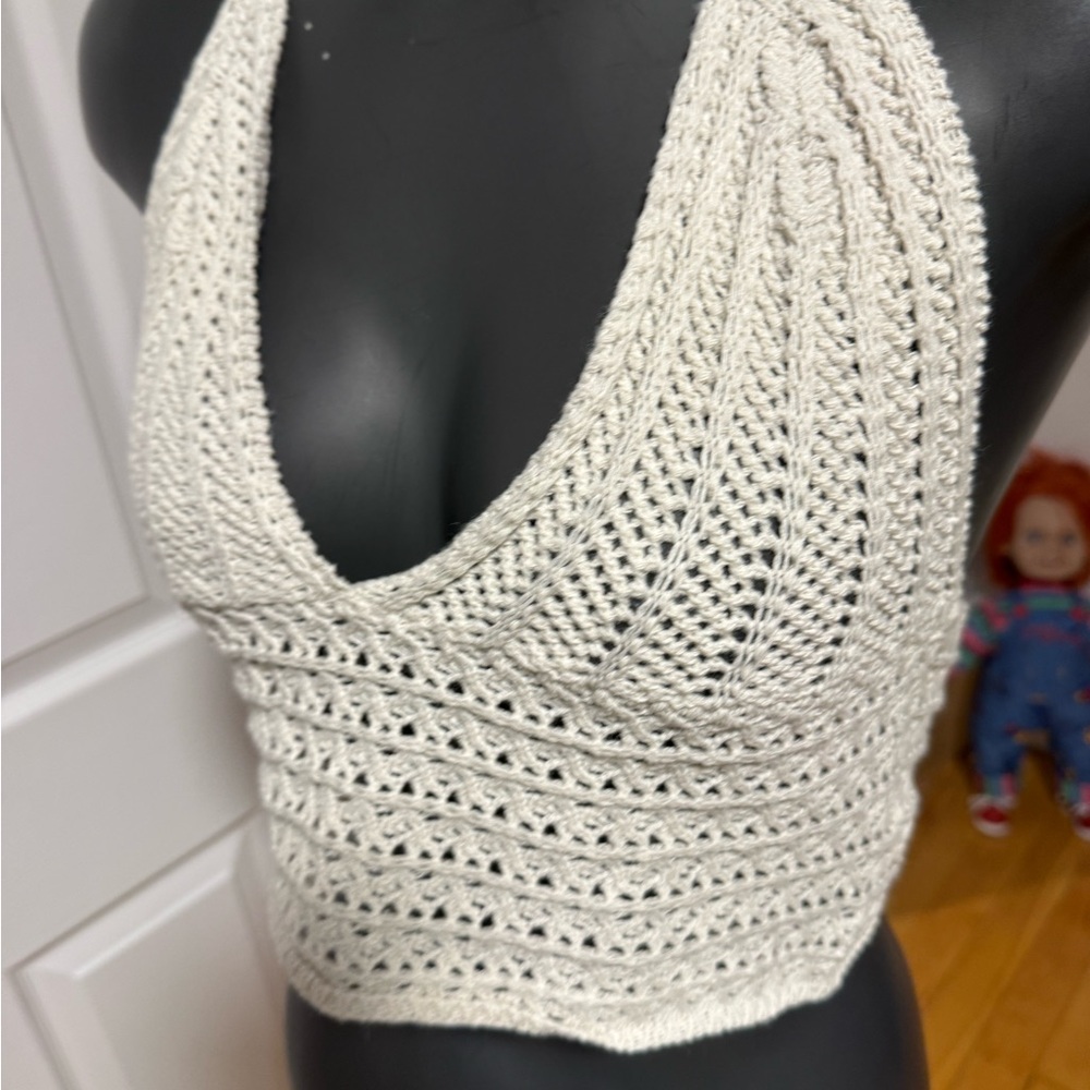 Halter Knit Top - Picture 3 of 5